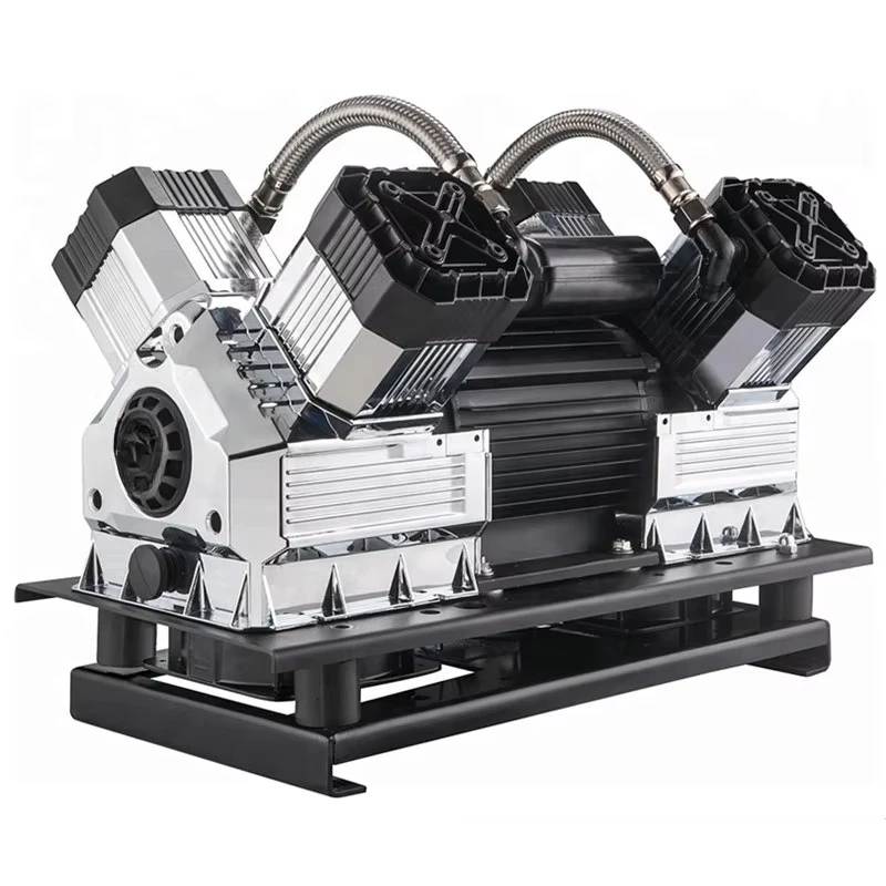 Maisi 220V Head Air Compressor Super Silent Oil Free 4cylinder Head Air Compressor 4hp Screw Air Compressor