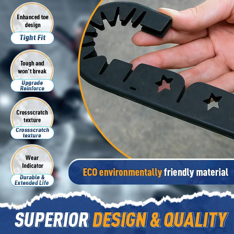 3 قطعة عصا هوكي الجليد شفرة حامي مادة البولي بروبيلين ملحقات هوكي الجليد لممارسة التدريب على هوكي الجليد