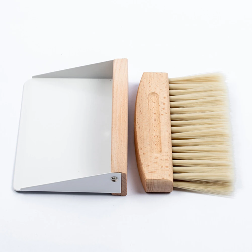 

2Sets Mini Dustpan and Brush Set Portable Hard-to-Reach Spaces Cleaner for Computer Air Vent Car Interior Detail Work