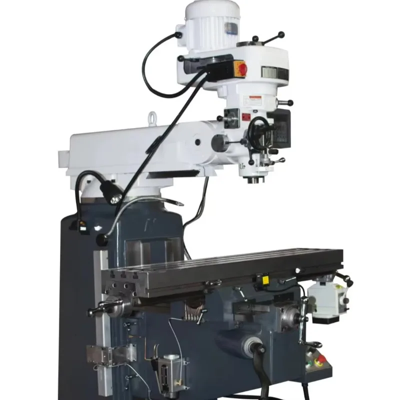 R8 Spindle Taper New Universal 220V Vertical Turret Milling Machine with Automatic Manual Mills X6325