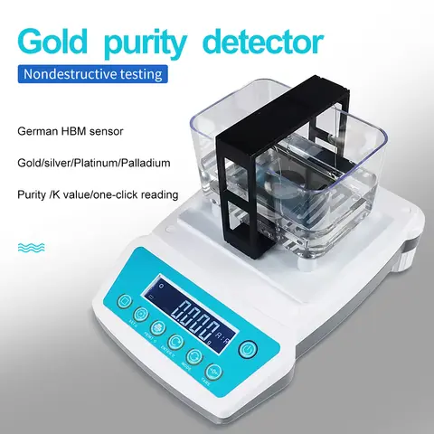 자동 솔리드 밀도 계량기, 귀금속 금 소형 입자 밀도 순도 테스터, 전자 농도계, 300g, 0.01g