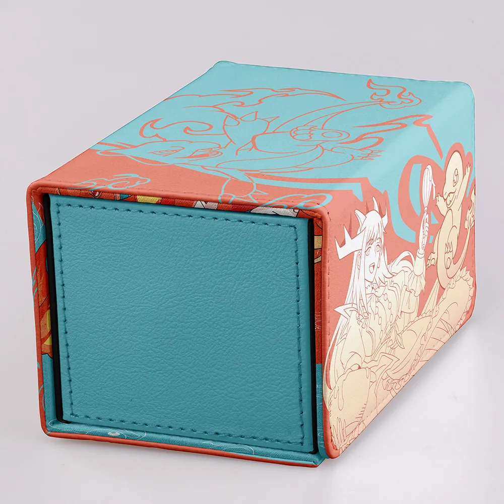 ديي يو غي أوه! المطبخ Dragonmaid بطاقة صندوق تخزين Ygo المطبخ Dragonmaid الجلود جمع بطاقة صندوق حماية دمى هدايا #2