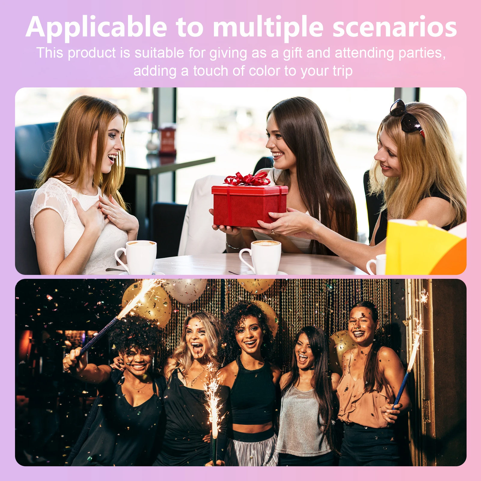 Fox- Eye manga Cluster di ciglia finte Lunghezza mista Nero naturale C Curl Ciglia alate Ciglia quotidiane Accessori per il trucco