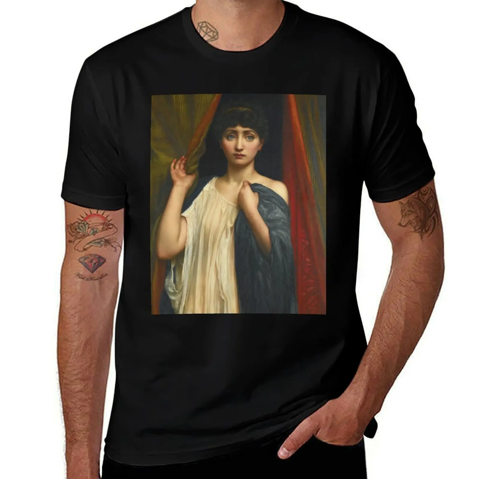 Cressida Edward John Poynter 1887 Pre-Raphaelite Art T-Shirt Sports Basic Short Sleeve T-Shirt