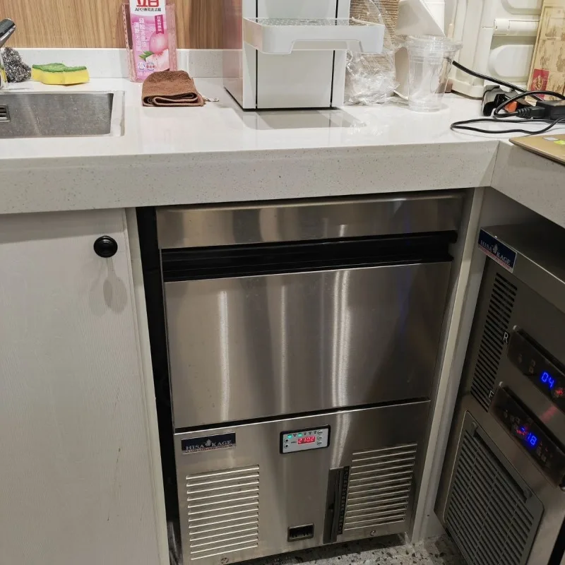 SC100 ice machine, commercial spray ice machine 28x28x32 generous ice cubes