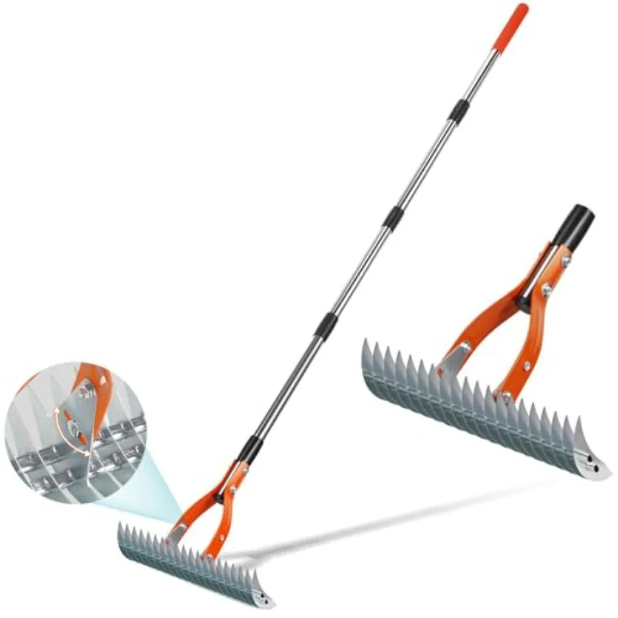 Thatch Rake for Lawns, 15