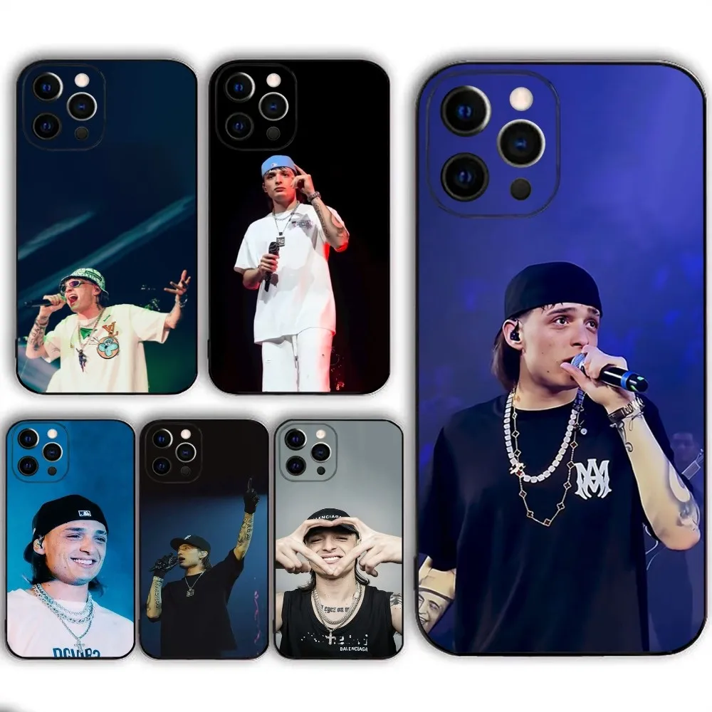 Rapper P-Peso Pluma  Phone Case  For IPHONE 15,13,14,12,Mini ,11, Xr, X ,Xs Pro Max 8, 7 Plus Back Cover