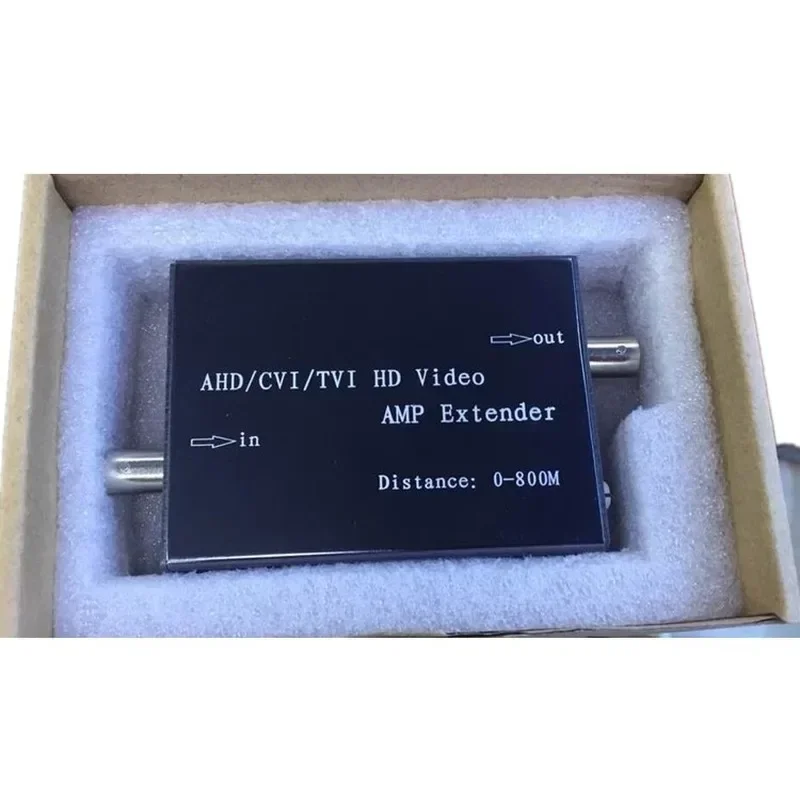 AHD CVI TVI Jaringan Transmisi Extender HD Coaxial Video Amplifier Pemancar 1000M