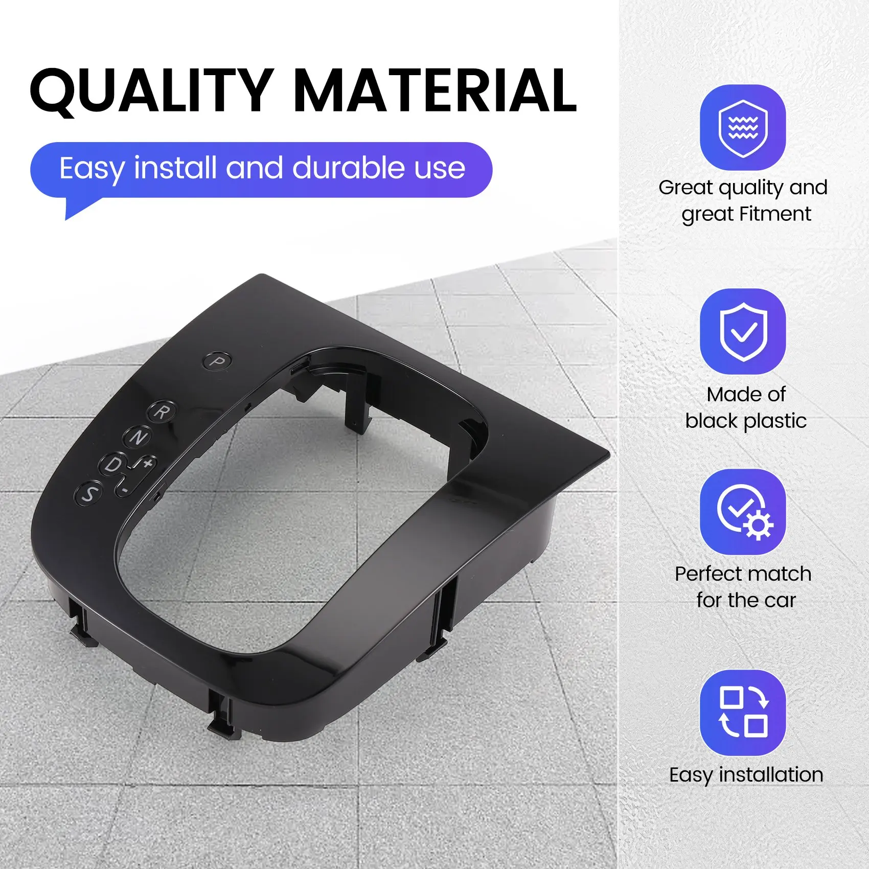 

L38A-DSG Замена рамы переключения передач для Golf 6.5 Jetta MK6 Shangku Old Sagitar Крышка панели переключения передач