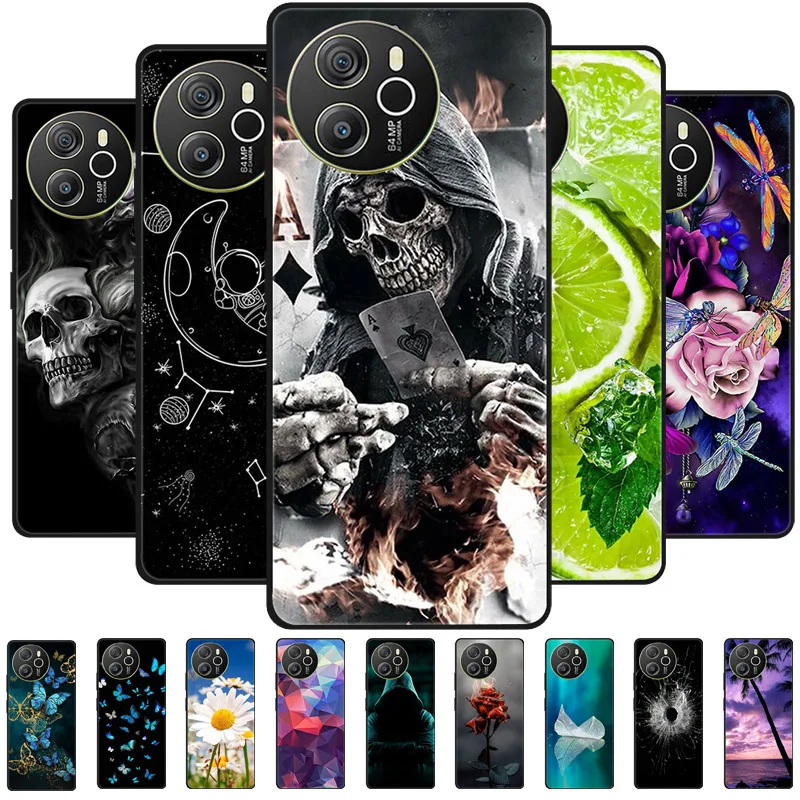 Dla Blackview SHARK 8 Etui Cover Fundas Black Miękkie silikonowe etui ochronne TPU na telefon dla Blackview SHARK 8 Bumper Coque SHARK8