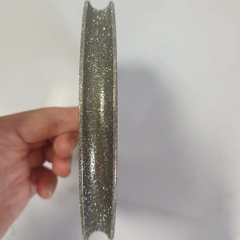 Diamond Bead Shaping Wheel for Jade Agate Beads Polishing Outer Diameter 158mmx16mm Abor Hole 15mm/16mm Thickness