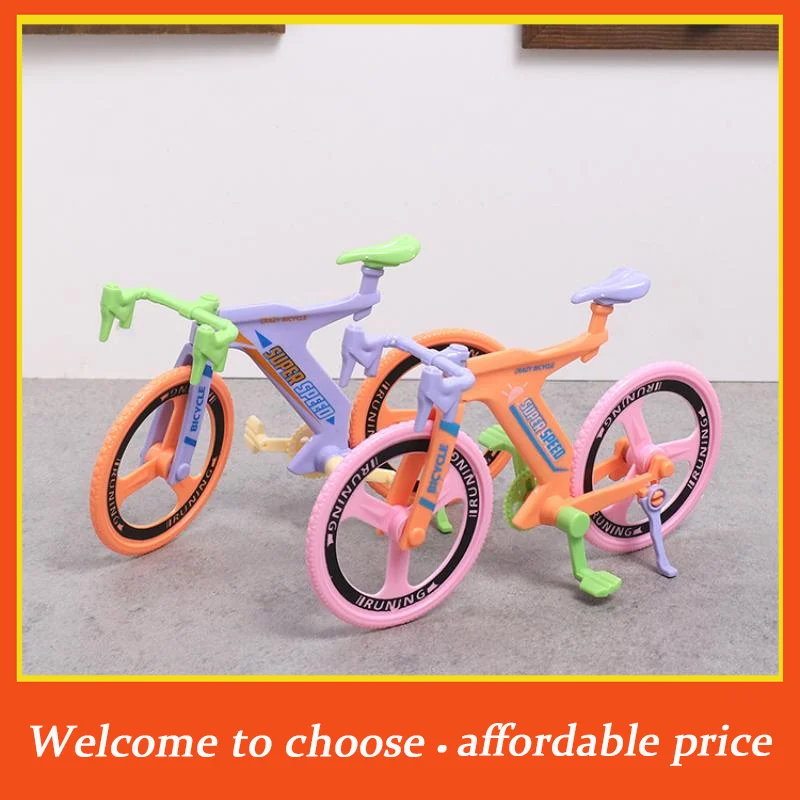 

Xm 1/3/5Pcs new Dollhouse Mini Simulation Cute Bicycle Road Bike Model Toys Miniature Home Scene Ornament Doll House Accessories