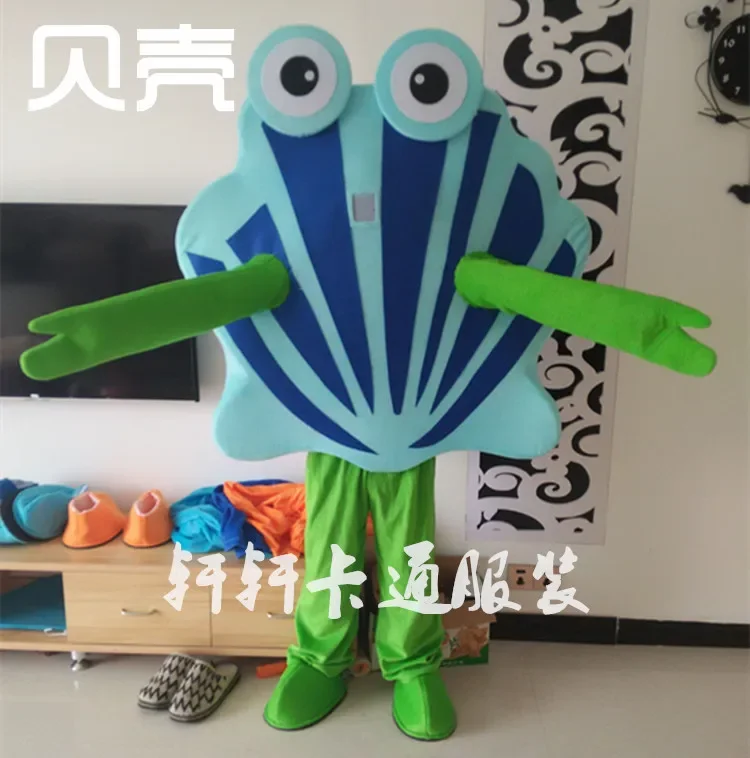 

Blue Shell cartoon Mascot Costumes Cosplay adult size customized advertising opening outfit for halloween carvinal party costume