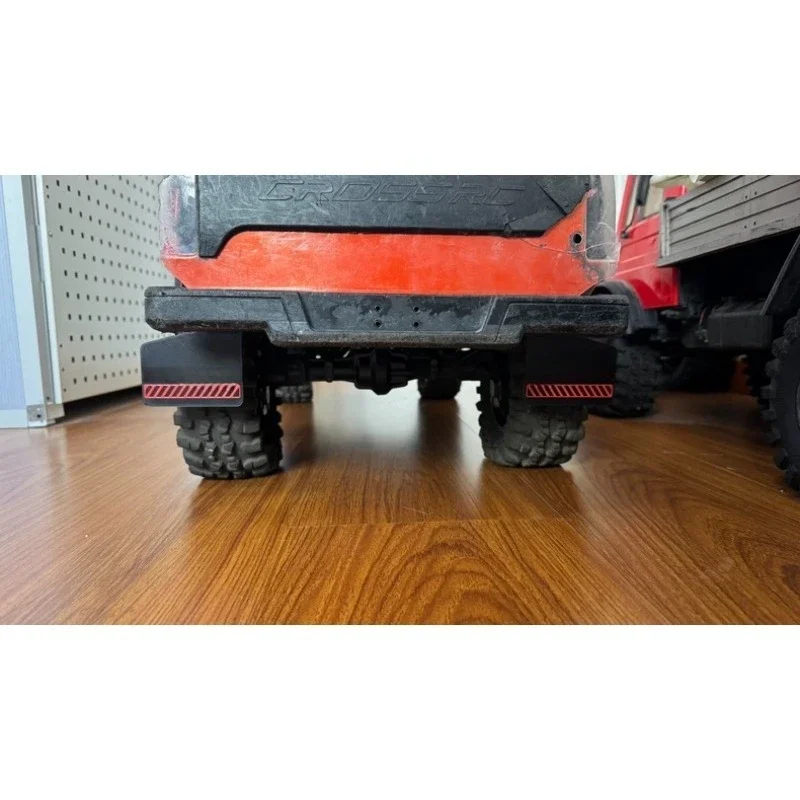 3D Printed TPU Flexible Mud Flap Fender Mudguard for CROSSRC EMO XX2 1/5 Scale RC Crawler, Bolt-On No-Drill Upgrade