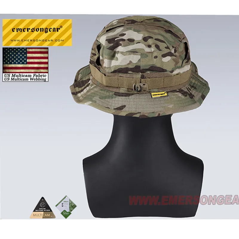 Emerso-Short Brim Tactical Boonie Hat, Combate Esportes Cap, Caça