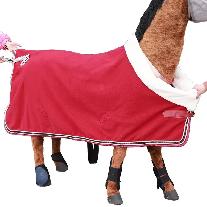 

Manufacturer High-quality Wicking Polar Fleece Blanket Horse Fleece Rug