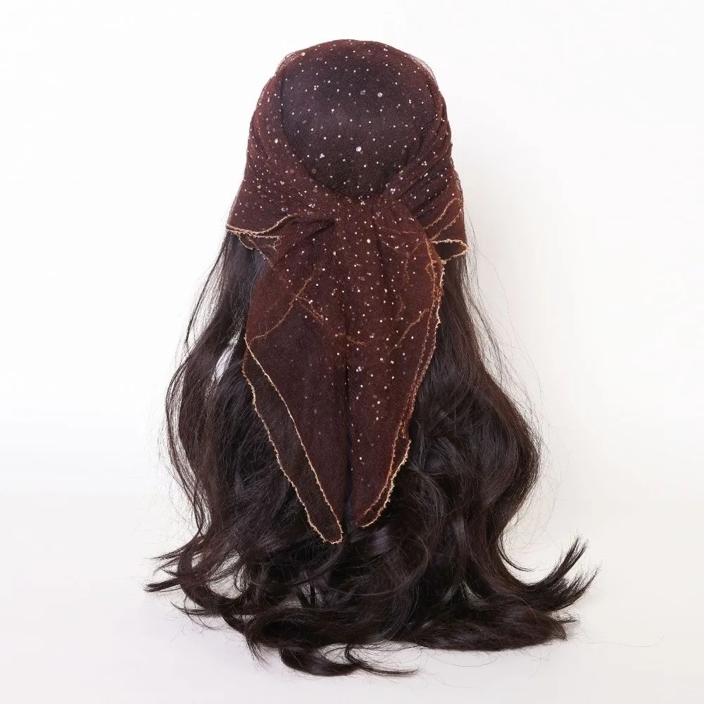 

Квадратный шарф 80x80см ​ ​ со стразами ​ ​ Шарф-хиджаб большого размера, мягкий длинный ​ ​ Платок с кружевной вуалью ​ ​ Пляжное накидка ​ ​