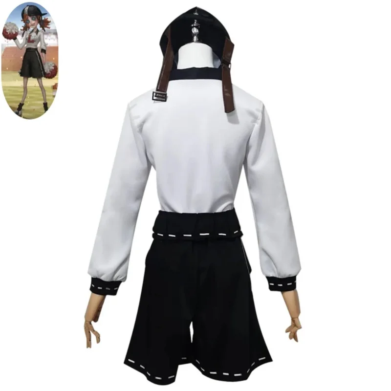 Anime Game Identity ⅤLily Barriere Cheerleader Cosplay Costume Survivors Wig Gymnastic Clothing Woman Kawaii Carnival Suit
