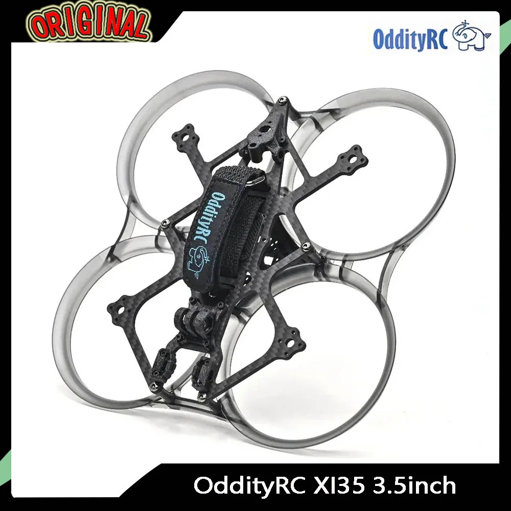 

OddityRC XI35 3.5" Inverted Frame - 152mm Wheelbase, Injection Protection Ring for FPV Drones