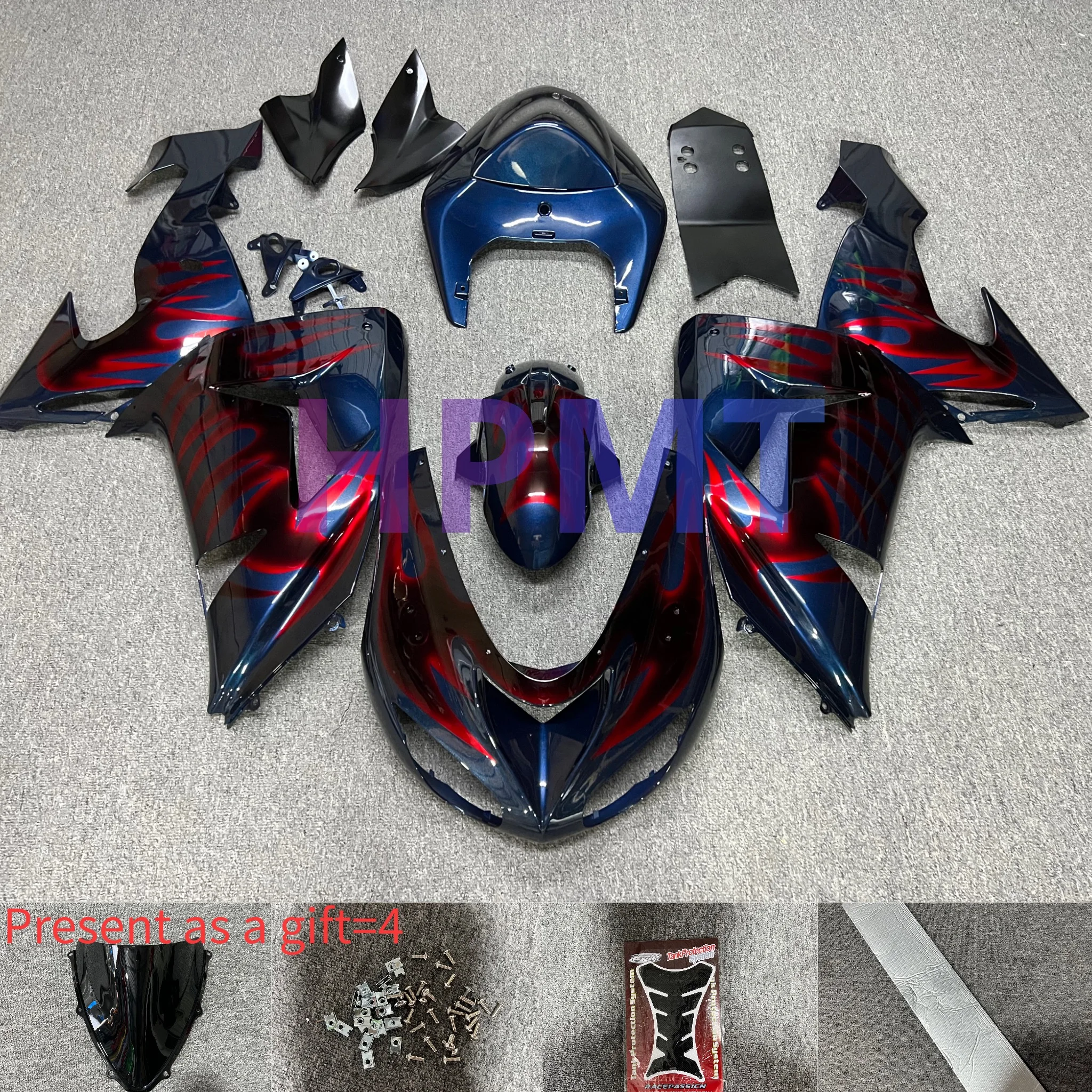 

NEW ABS Motorcycle Injection mold Fairings Kit fit for Ninja ZX-10R 2006-2007 ZX-10R 2006 2007 bodywork full fairing kits