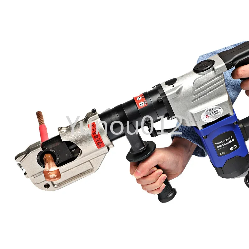 LZ-400C Electric Hydraulic Pliers Electric Power Cable Crimping Tool Cu/Al Terminal Crimping Pliers Range 16-400mm²