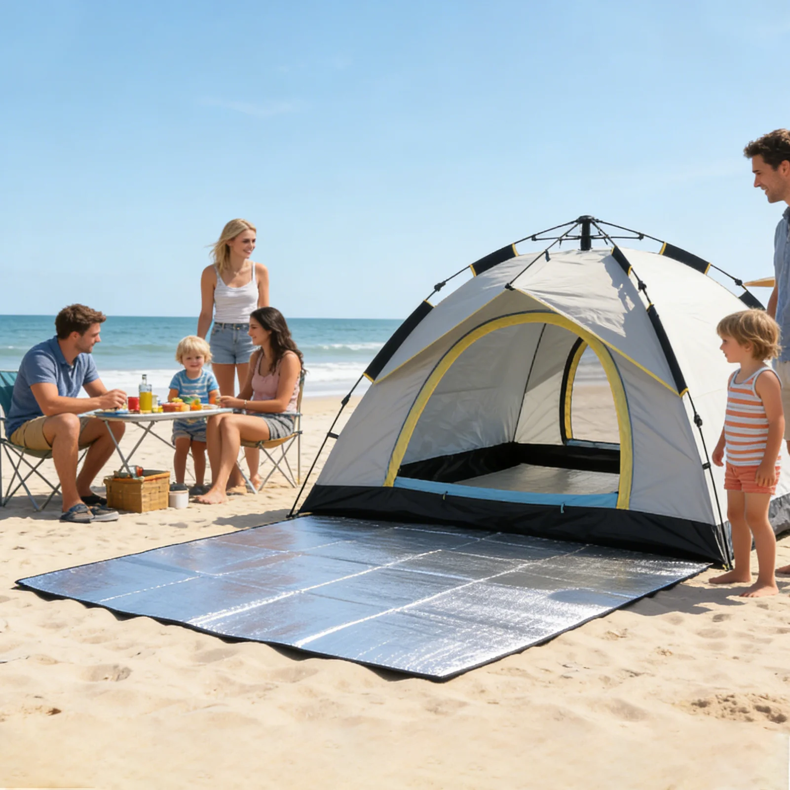 Camping Mat 6.5x6.5ft Waterpro - Hunting Outdoor Mat recension och pris
