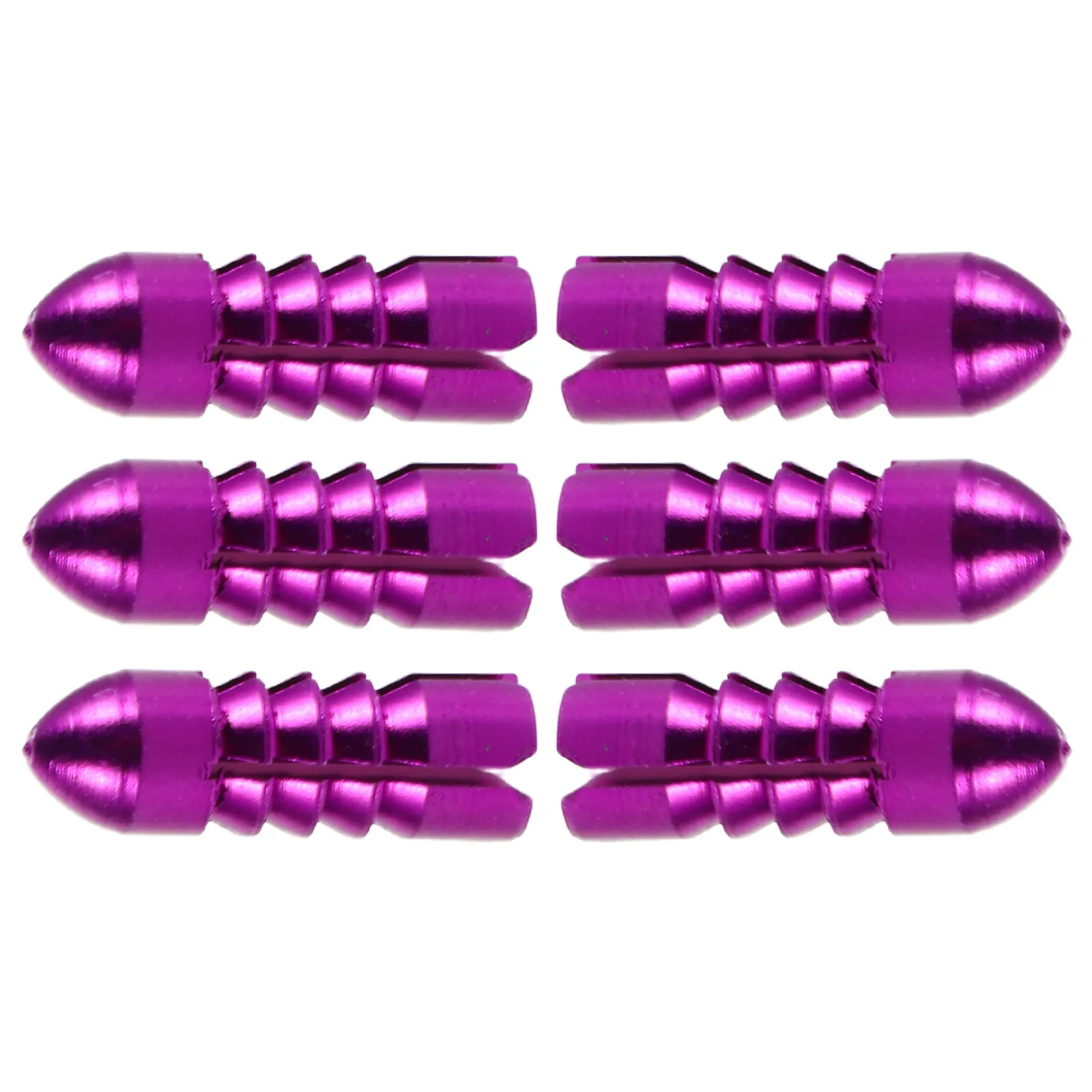 6Pcs Portable Dart Accessories Aluminum Alloy Flight Wing Protectors for Enhanced Control and Extended Dart Lifespan