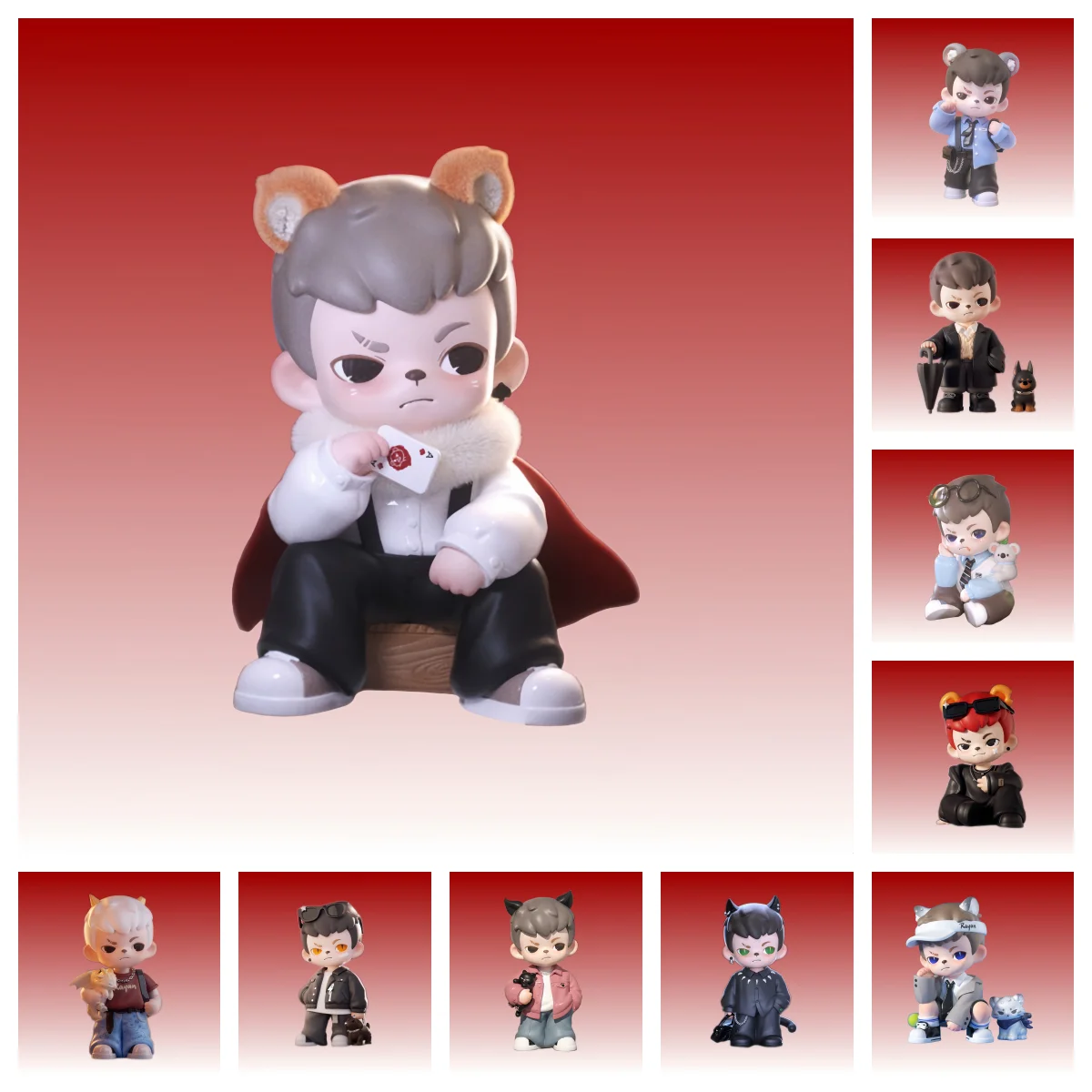 

Rayan Natural Player Series Blind Box New Original Anime Action Figure Surprise Mystery Box Customized Gift Collectible