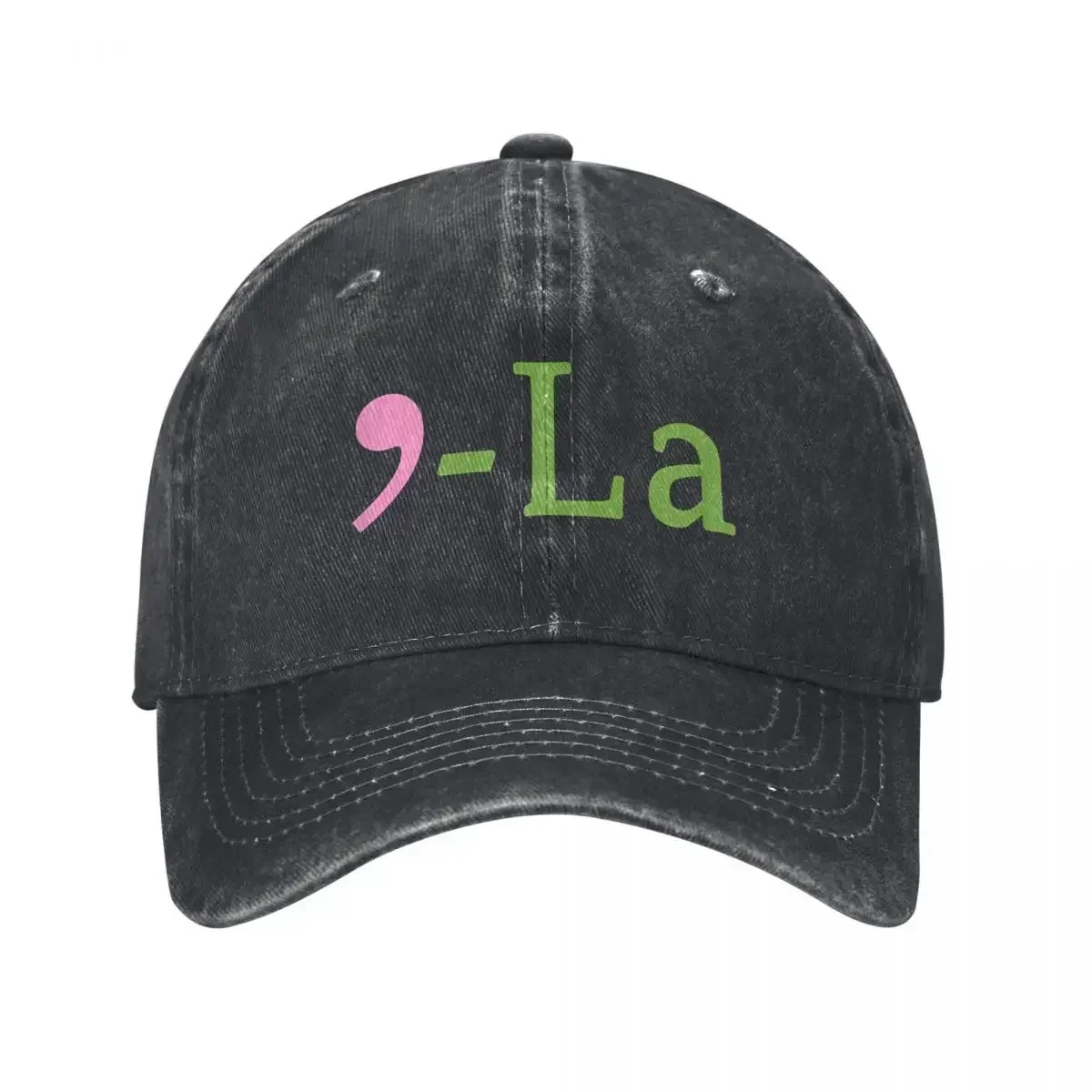 New Classic Comma La Kamala Harris Biden Baseball Caps Unisex Distressed Denim Washed Headwear 2024 President Election Outdoor H