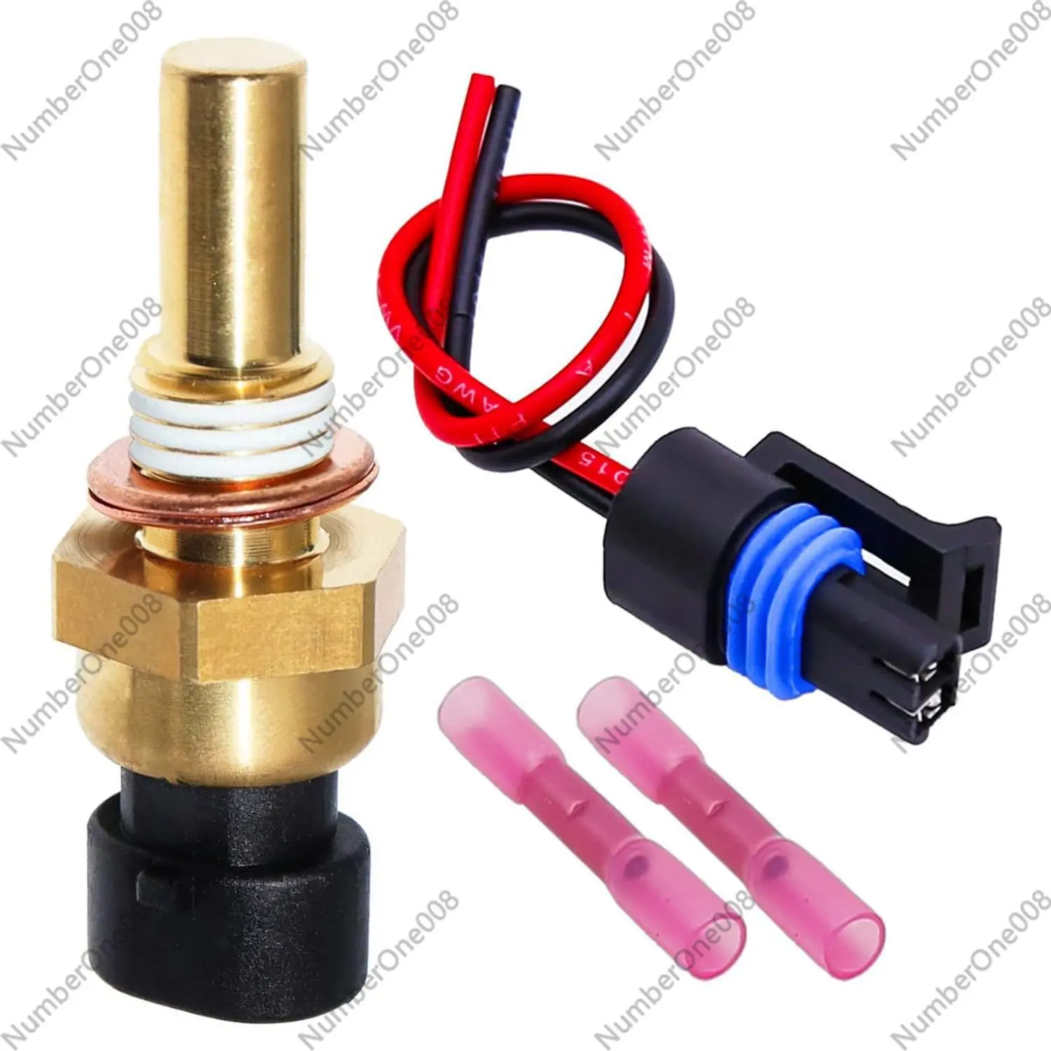 

Engine Coolant Temperature Sensor, Car Water Temp Sensor, Replacement Part for Vehicle