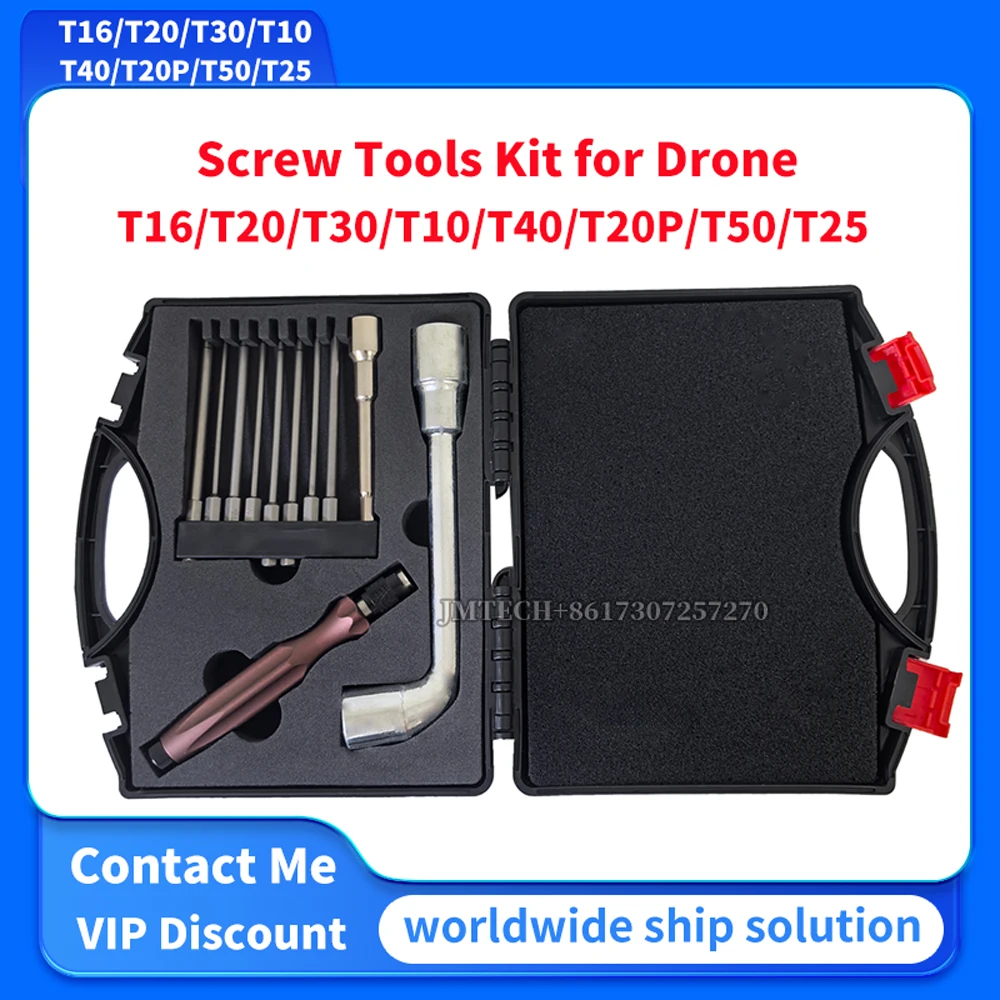 

T16/T20/T30/T10/T40/T20P/T50/T25 screw tools kit for drone