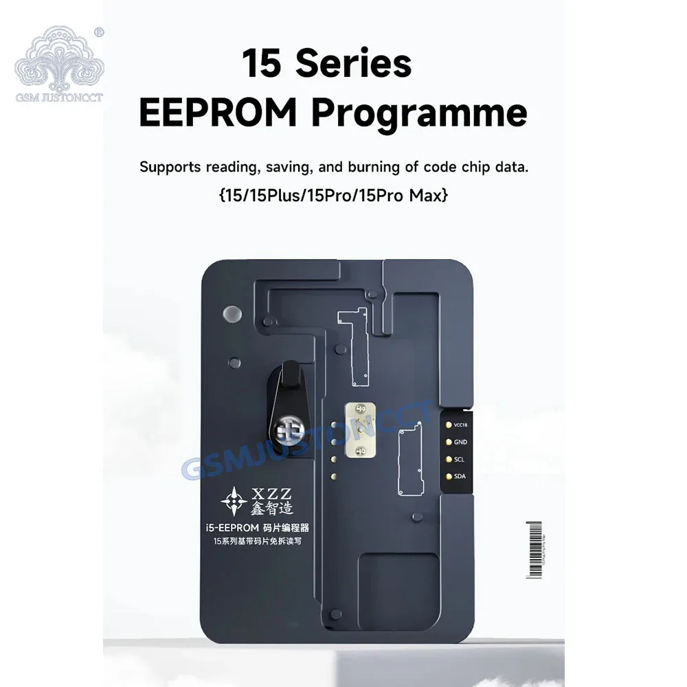 XZZ I5-EEPROM Baseband/Logic Programmer Read/Write Disassembly Free For iPhone 15 15PLUS 15Pro 15PM Series Chip Test Tool