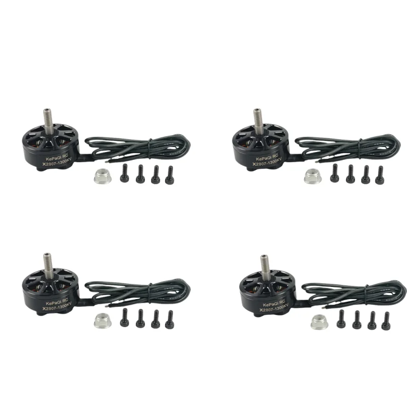 KePaQi X2807-1300KV X3115-900kv modelo de aeronave sem escova alimentado por motor de quatro eixos FPV transversal multi-rotor