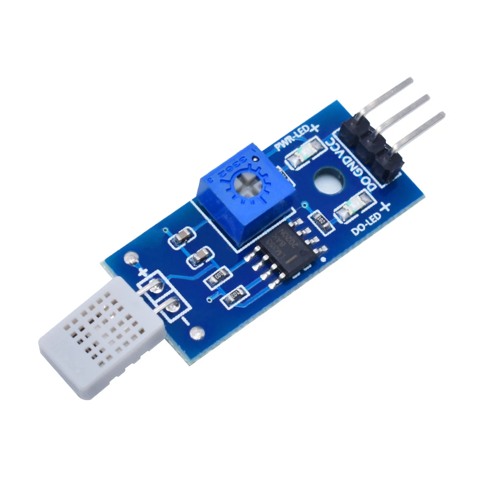 HR202 Humidity Detection Sensor Module DC 3.3V-5V LM393 Chip (3 wire system)