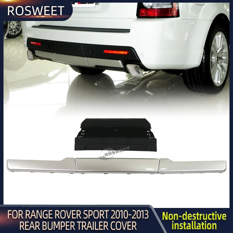 

Car Rear Bumper Trailer Cover Lower Trim For Land Rover Range Rover Sport Autobiography 2010 2011 2012 2013 L320 Car Accessories