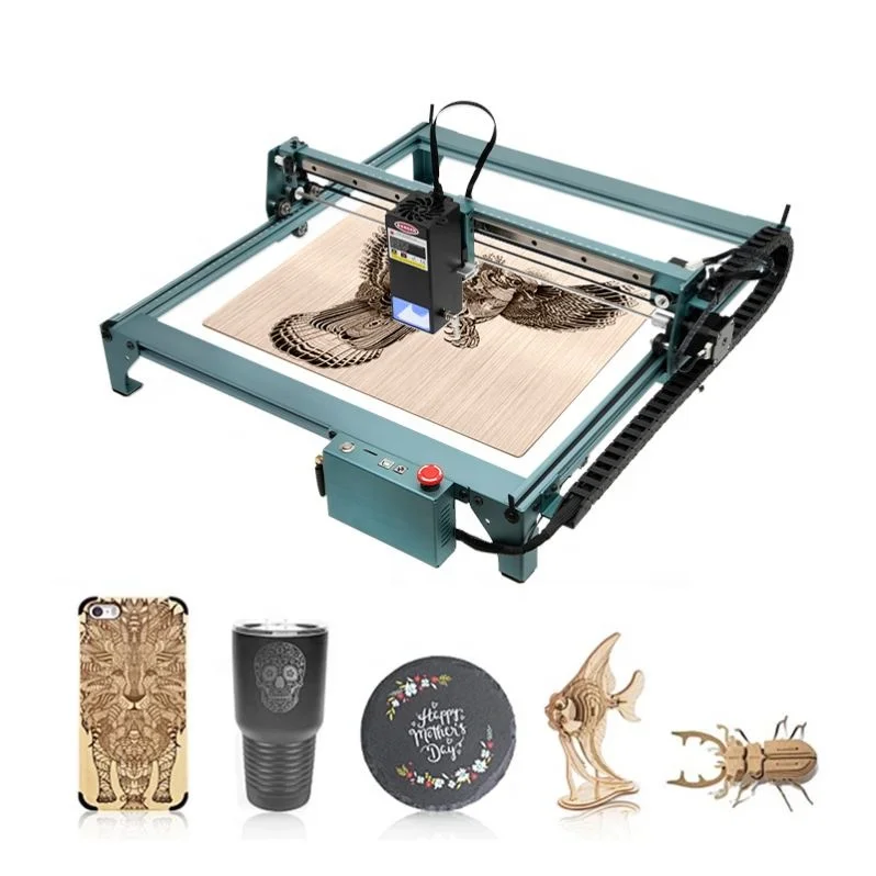 Desktop Twotrees TTS-20 Pro Engraving with Rotary Router air Pump Engraved for Wood Panels Acrylic Panel Adhesive