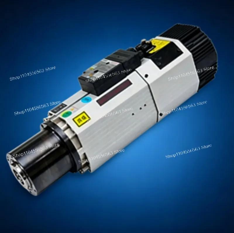 HQD 9kW ATC Spindle Motor 220V/380V ISO30 BT30 24000RPM Air Cooled Long Nose for Steel CNC Router 9kw
