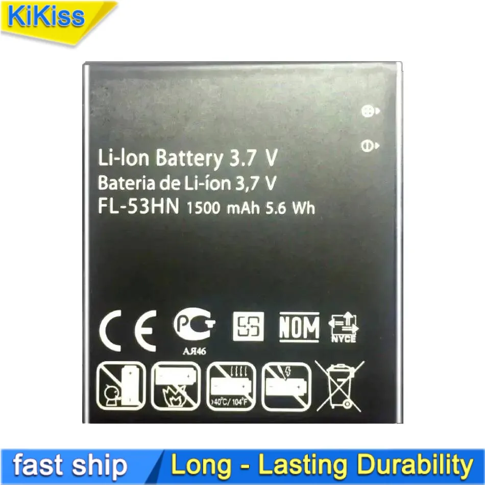 

Mobile Phone Battery FL-53HN 1500Mah For LG P990 Optimus 2X 3D P920 P925 P993 P999 C729 SU660 FL 53HN