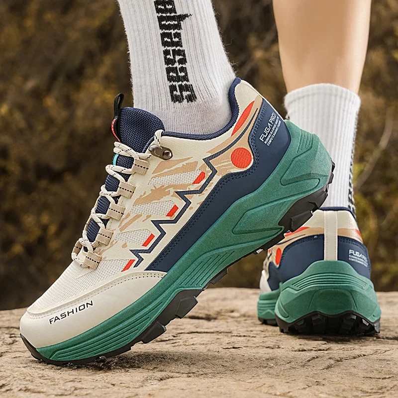 

Running Shoes Men Low-top Breathable Walking Shoes Men Lightweight Mesh Anti-slip Marathon Wear-resistant Casual Shoes Men