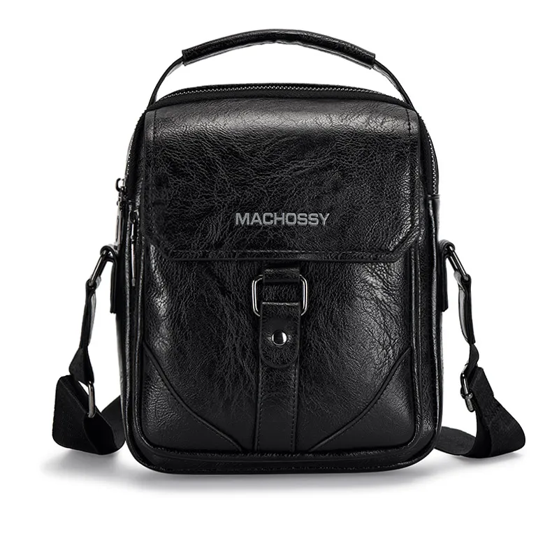 

MACHOSSY New Men's Bag PU Crossbody Bags for Men Messenger Bag Men New Designer Men's Shoulder Bags Male Handbags Top Handle bag
