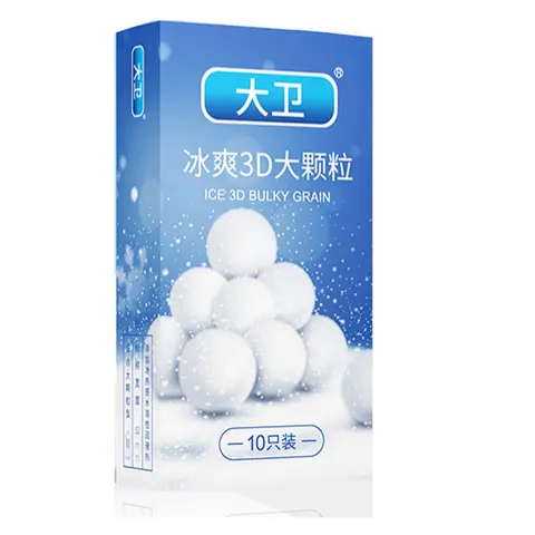 10pcs Lubricated Condomss 3D Dotted Safety Peniss Sleeves Ice Feeling G spot Condomss Contraception sexx Toys Shop For Adult Men 18