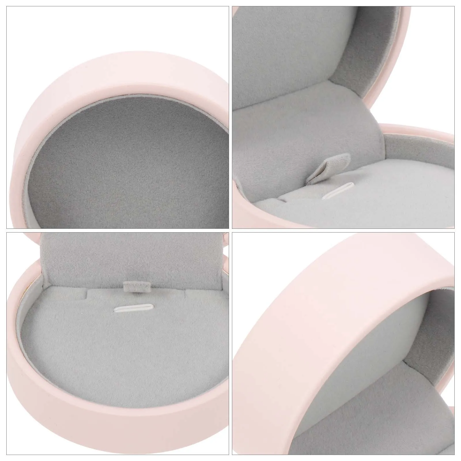 

Valentine's Day Jewelry Box Rose Lined Jewelry Organizer for Pendant Earrings Ring Storage Travel Essentials