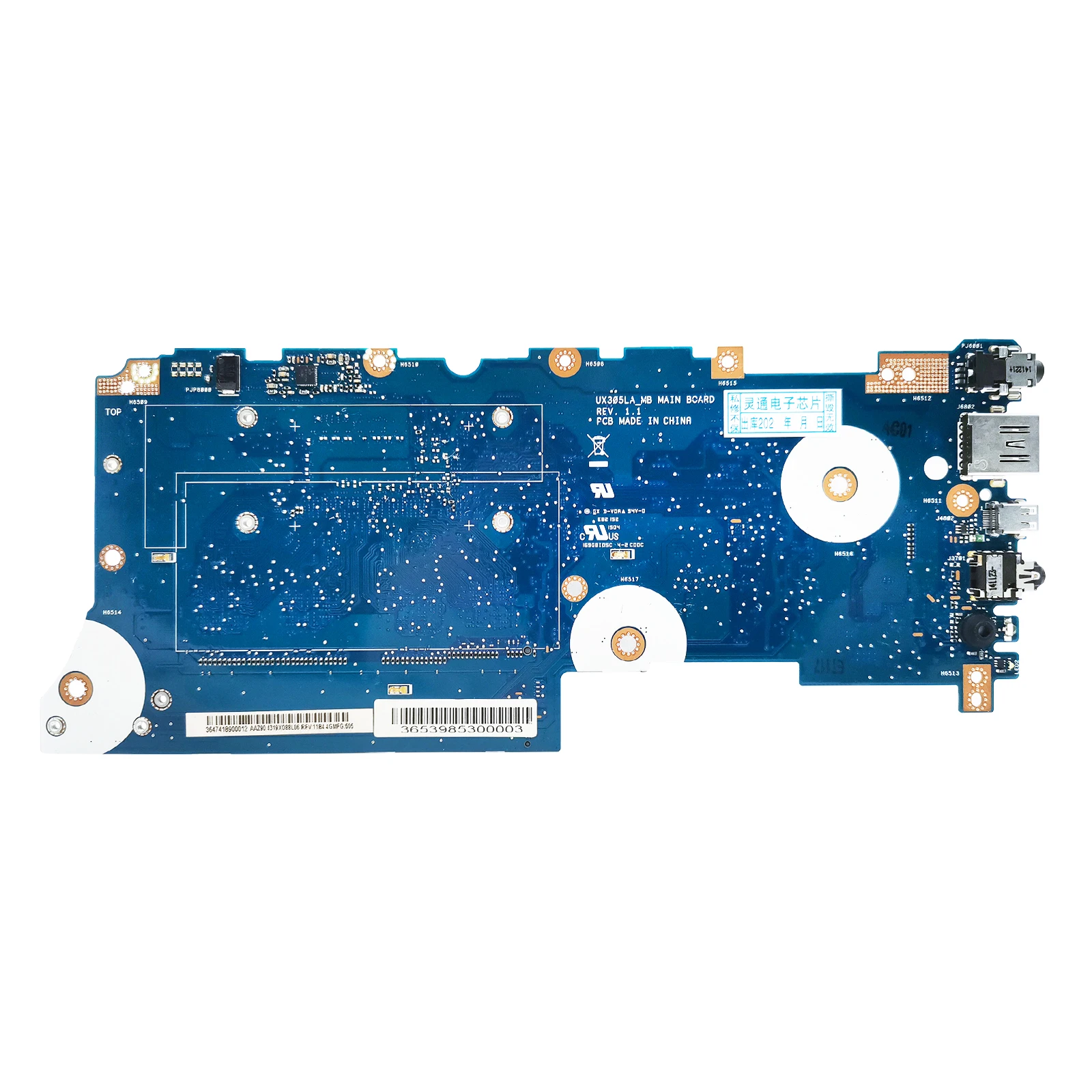 Placa base UX305LA para ordenador portátil ASUS Zenbook, UX305L, U305L, I3, I5, I7, 5ª generación, 4G/8G RAM