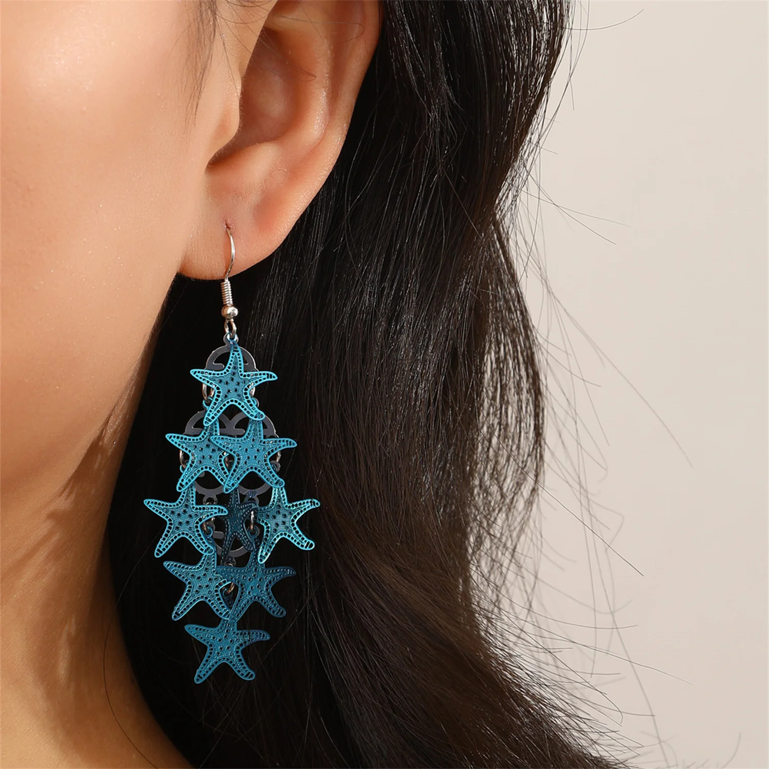 Bohemian Dangle Earrings Starfish Tassel Or Flower Tassel Pick U Prefer Match Daily Outfits Party Accessories Summer Beach Decor