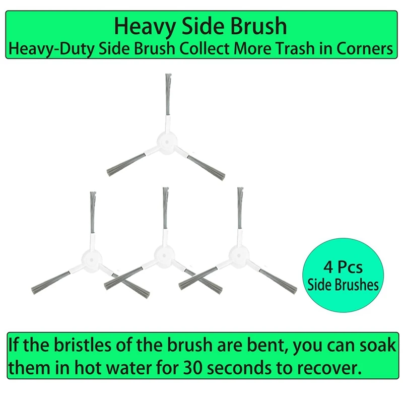 22 قطعة قطع غيار بديلة لمكنسة الروبوت Dreametech Bot L10 Ultra / L10s Ultra