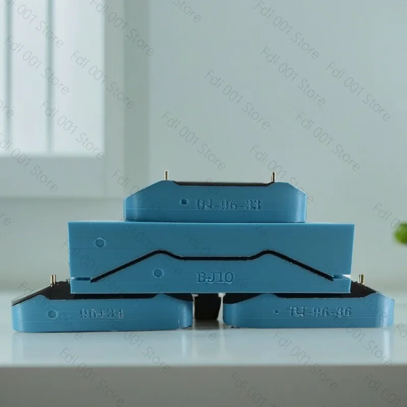 Fingerboard Profesional Moldeado S27 - Forma Cóncava con Relieve Metálico para Fabricación de Tech Deck DIY, Kit para Principiantes