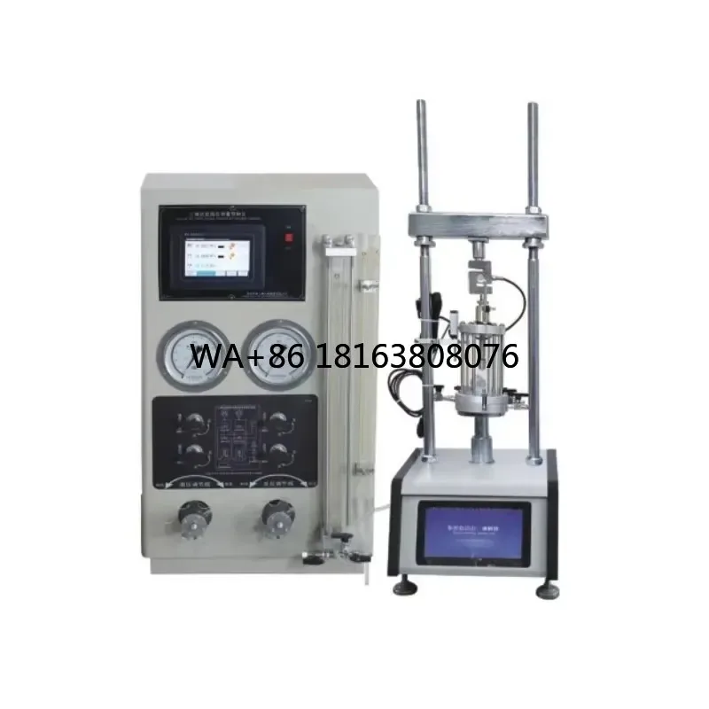 3T Full Function Triaxial Testing Machine Fully Automatic Strain Controlled Soil Triaxial Apparatus
