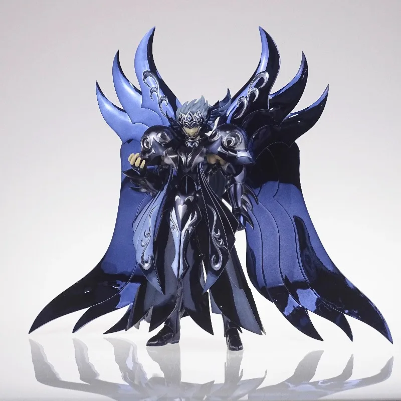 ฟิกเกอร์แอคชั่น นักรบแห่งจักรราศี ฮีเดส ธานาโทส เทพแห่งความตาย รุ่น Myth Cloth EXM/EX Metal Hades จาก Saint Seiya Myth Cloth ของแท้/คุณภาพดี มีสินค้าในสต็อก