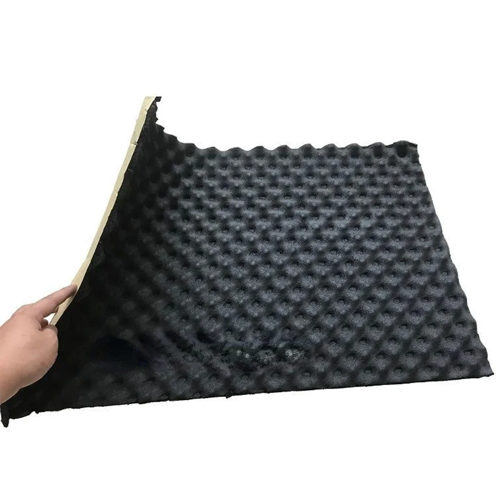 1* Car Soundproof Cotton 25*80cm*15MM Car Trunk Insulation Cotton Door Denoise Tool Sound Heat Insulation Cotton