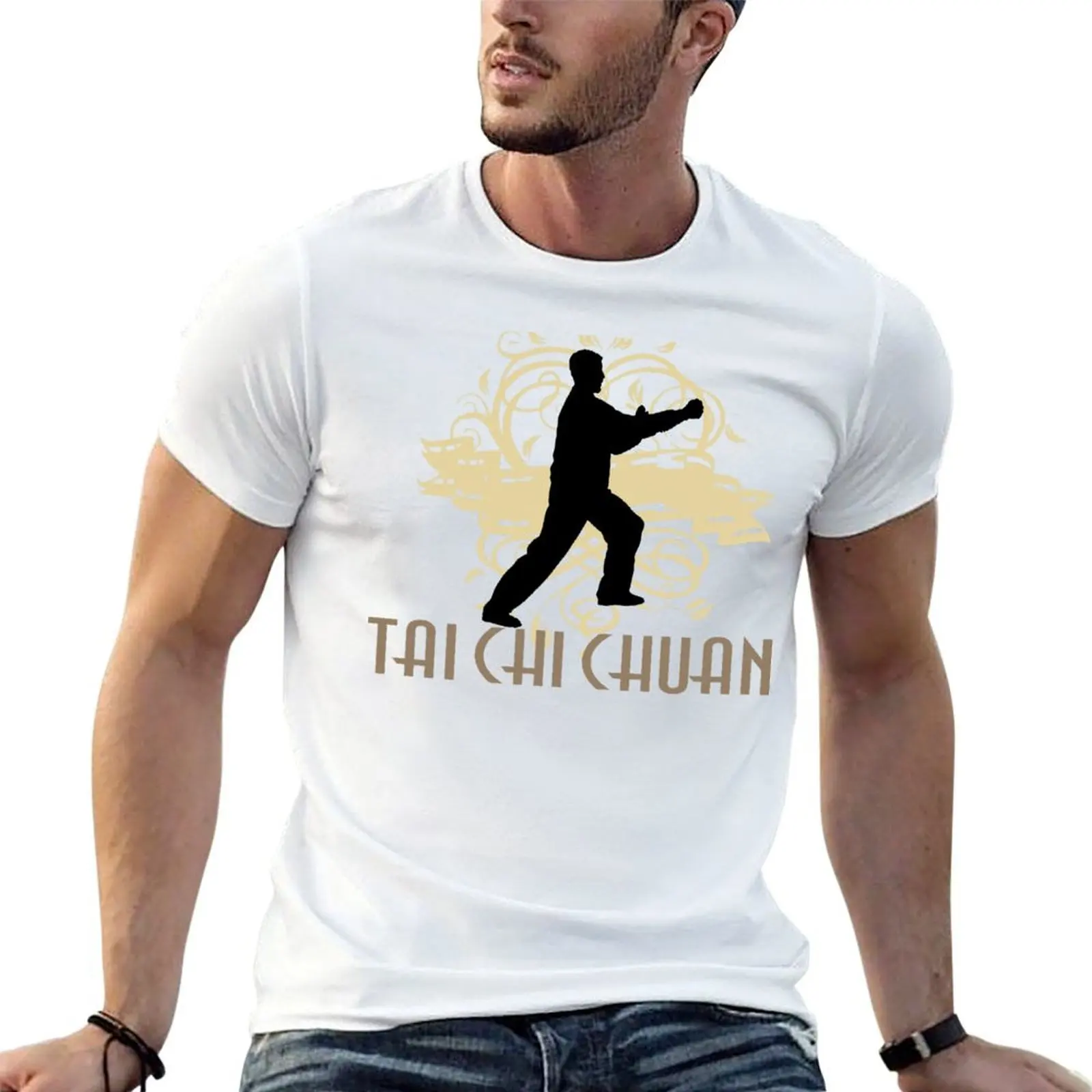 T'ai Chi Ch'uan T-Shirt Comfortable Basic Crew Neck Tee